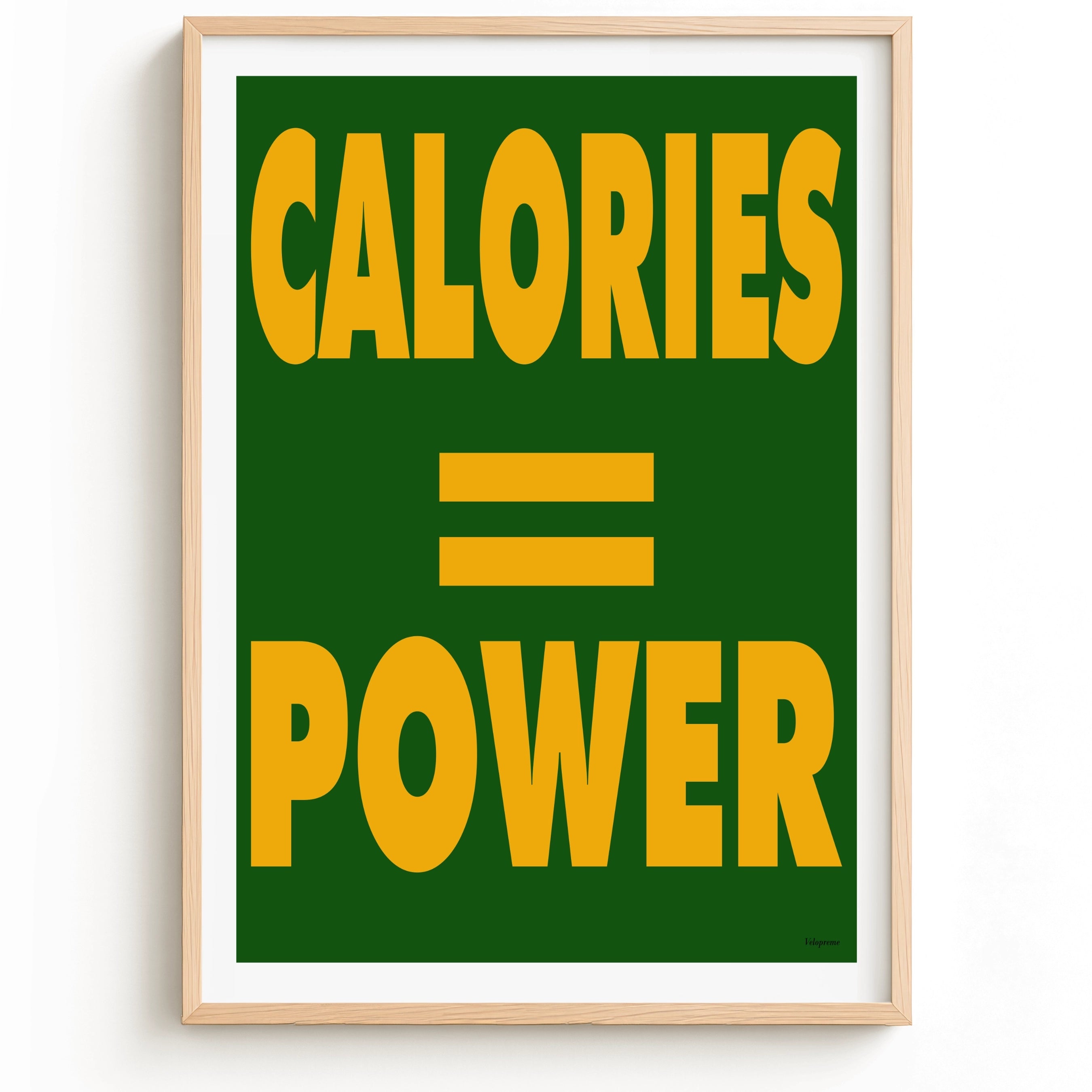 Calories=Power